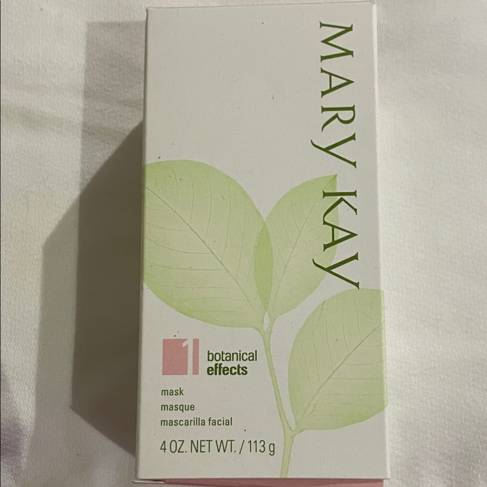Mary Kay Botanical Effects 1 Facial Mask NIB Dry Sensitive Skin